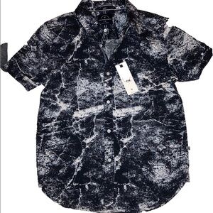 NWT Cactus Boys Lightning Button Down Shirt 5/6